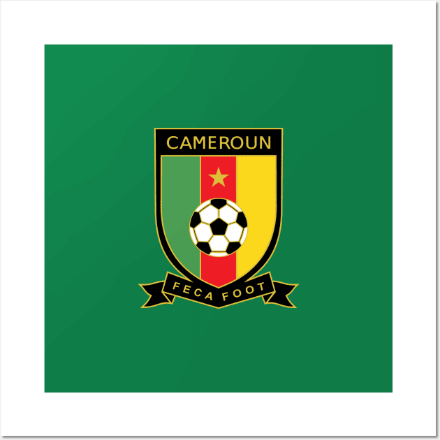 Cameroon Football Club Wall Art by SevenMouse